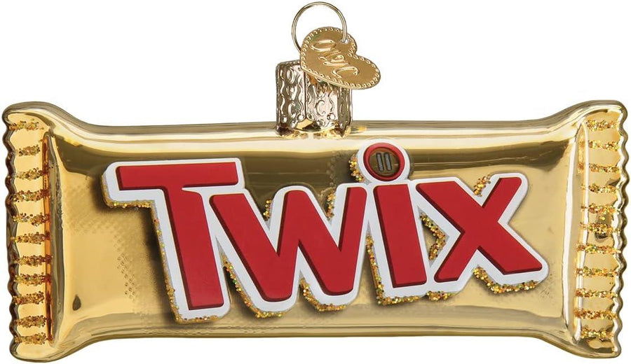 Old World Christmas Twix Ornament sparkle-castle