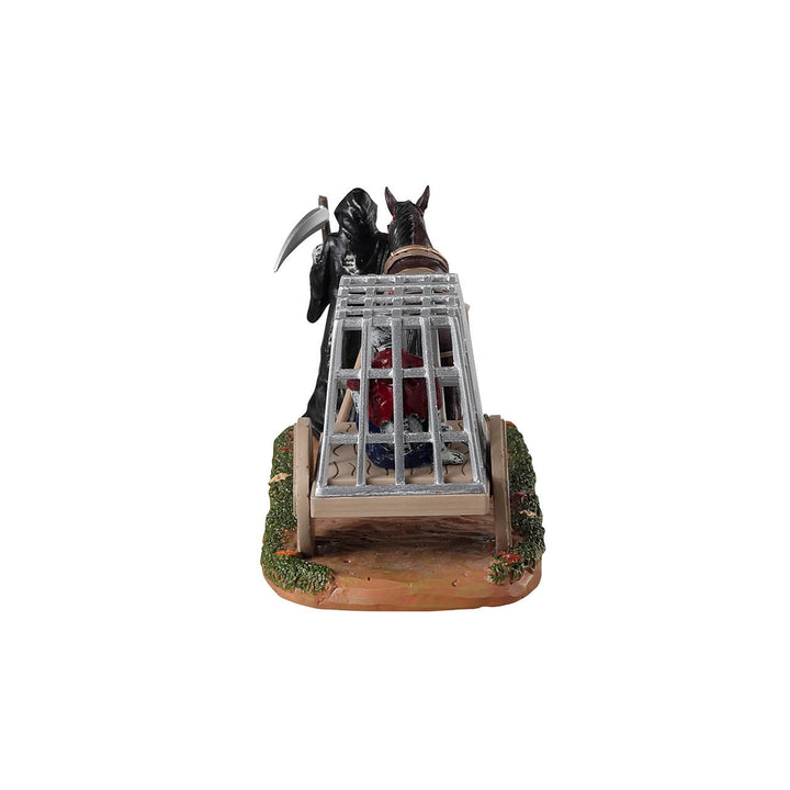 Lemax Spooky Town Halloween Village Accessory: Dungeon Cart sparkle-castle