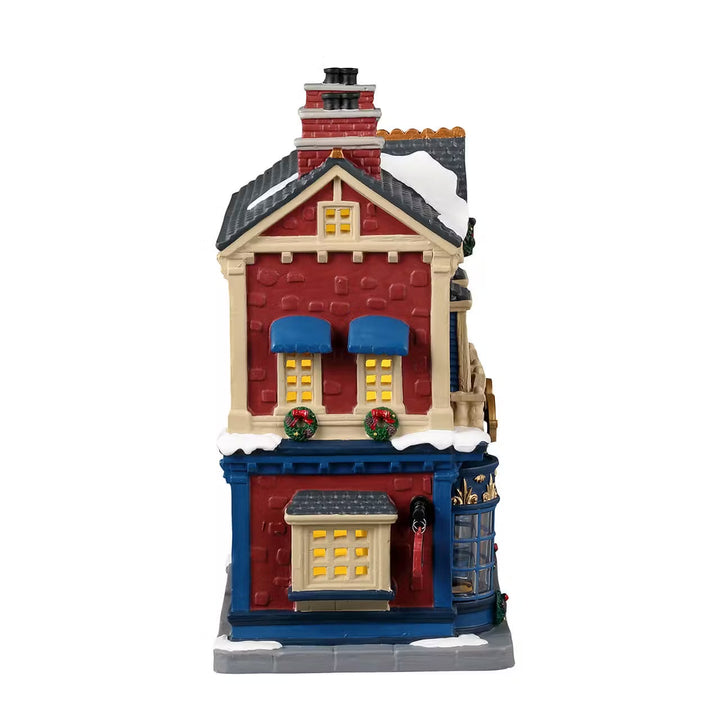 Lemax Caddington Village: Simpson & Sons Opticians sparkle-castle