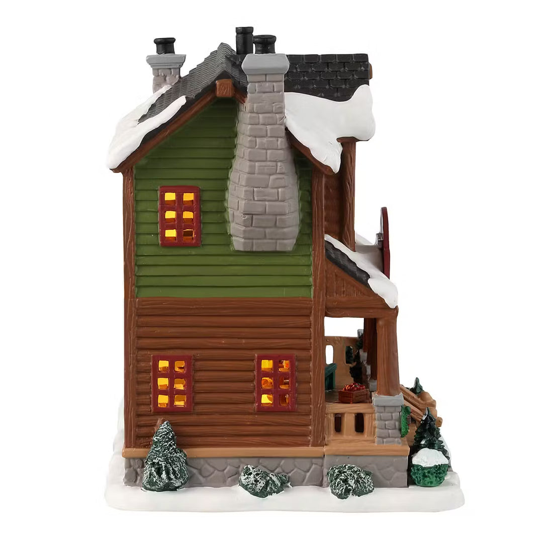 Lemax Vail Village: White Mountain Cider Mill sparkle-castle