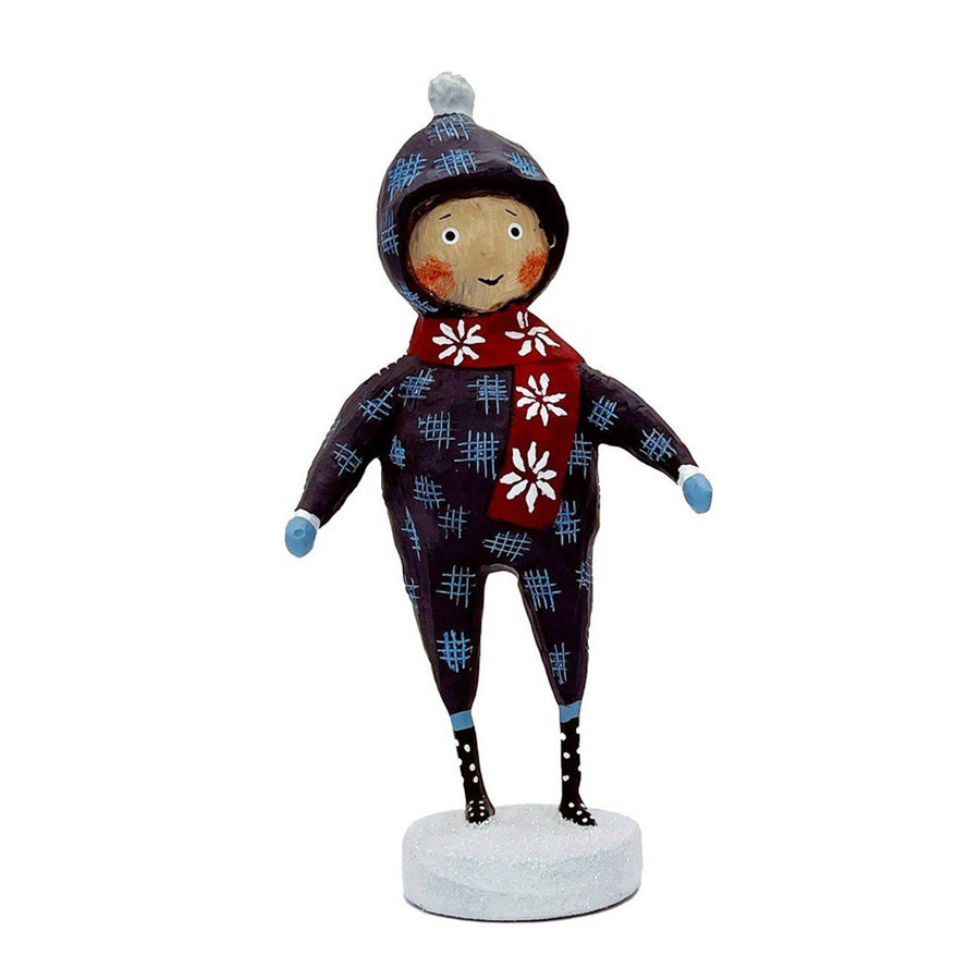Lori Mitchell Christmas Collection: Snow Day Figurine sparkle-castle