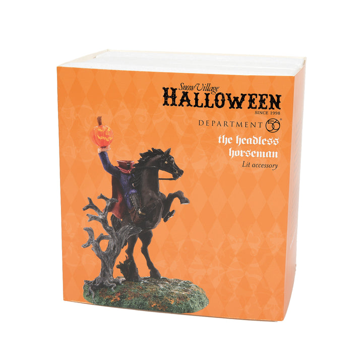 Department 56 Snow Village Halloween Accessory: The Headless Horseman sparkle-castle