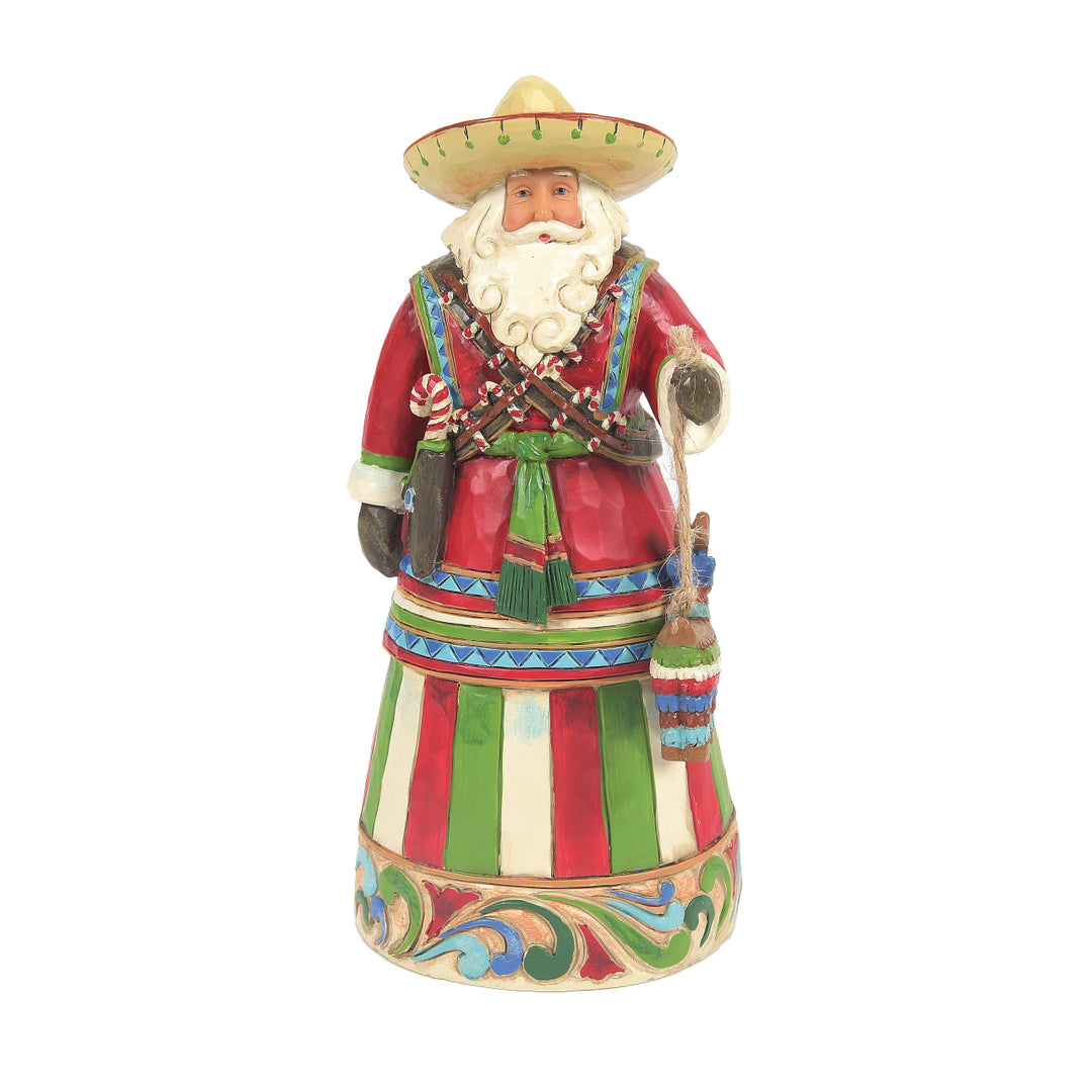 Jim Shore Heartwood Creek: Mexican Santa Figurine sparkle-castle