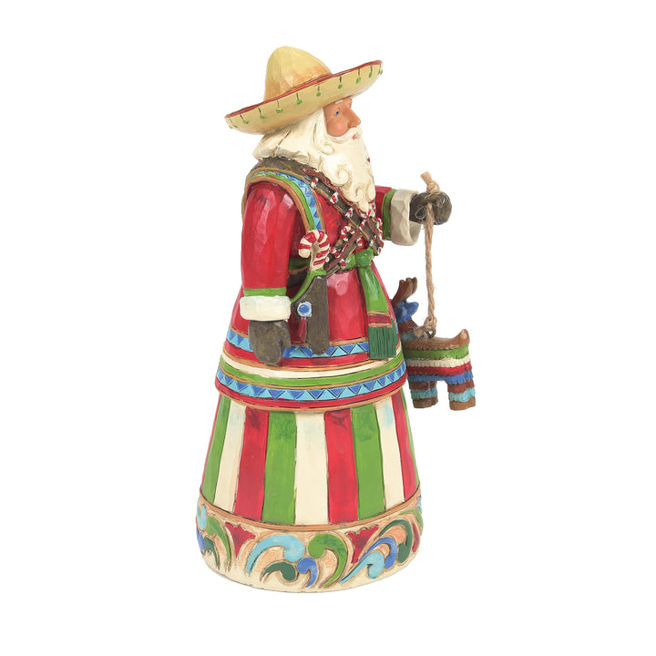 Jim Shore Heartwood Creek: Mexican Santa Figurine sparkle-castle