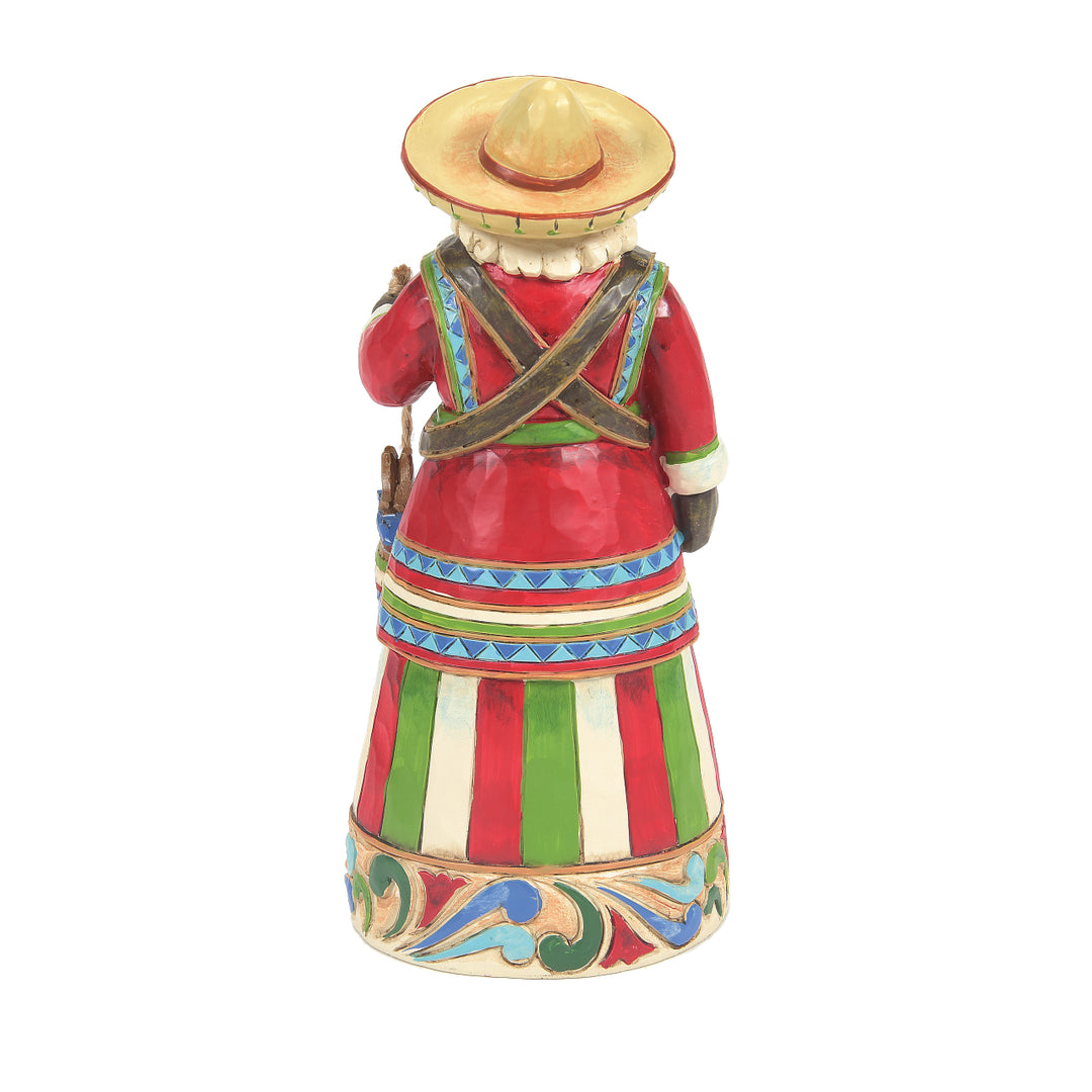 Jim Shore Heartwood Creek: Mexican Santa Figurine sparkle-castle