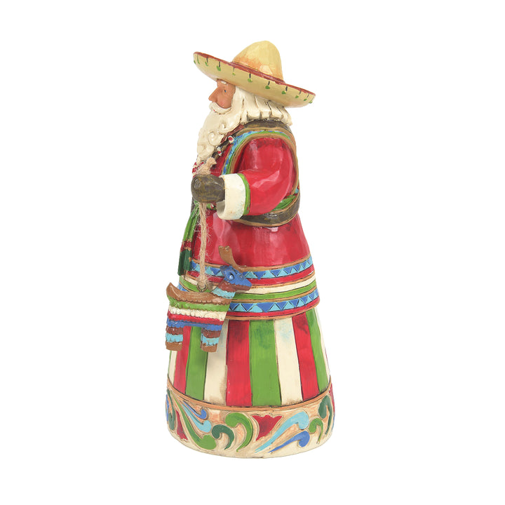 Jim Shore Heartwood Creek: Mexican Santa Figurine sparkle-castle