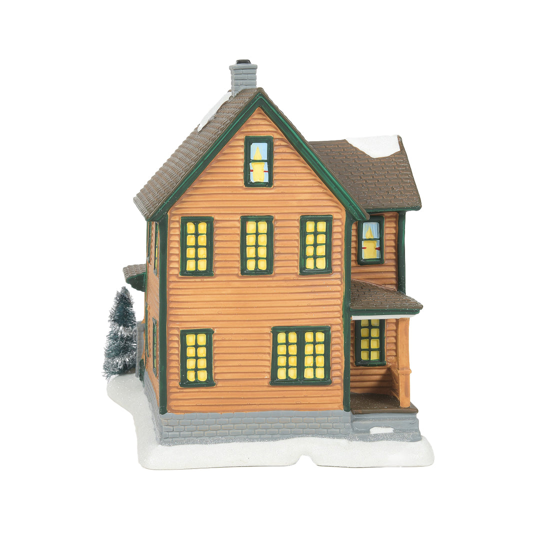 Department 56 A Christmas Story Village: Ralphie's House sparkle-castle