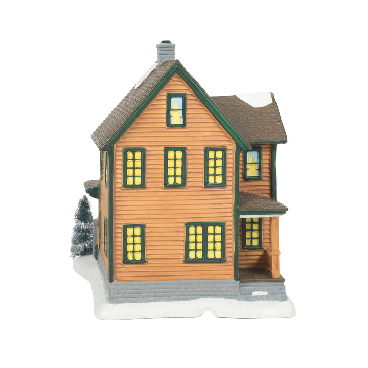 Department 56 A Christmas Story Village: Ralphie's House sparkle-castle