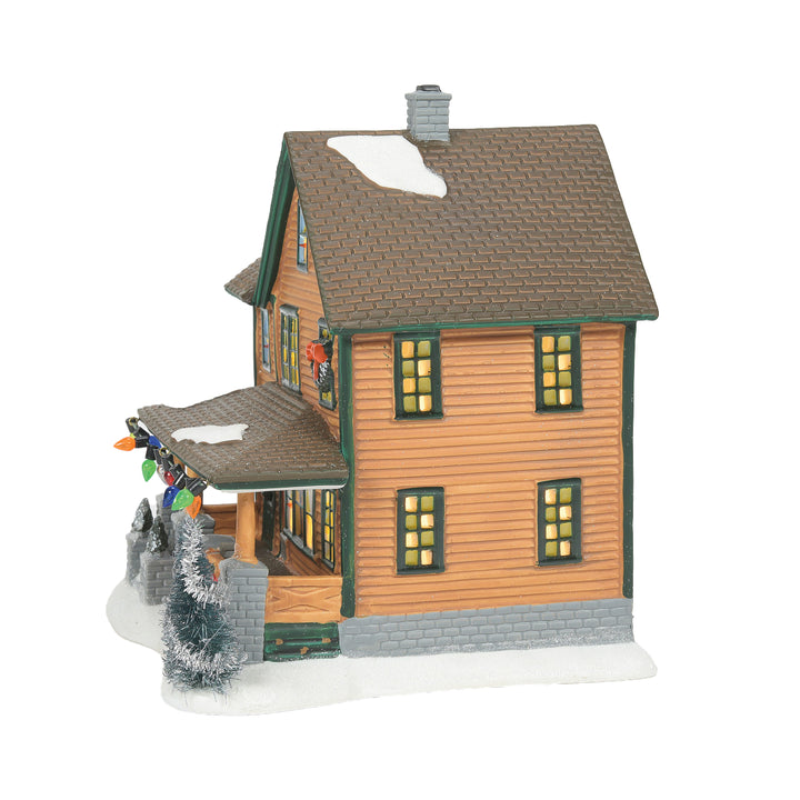 Department 56 A Christmas Story Village: Ralphie's House sparkle-castle