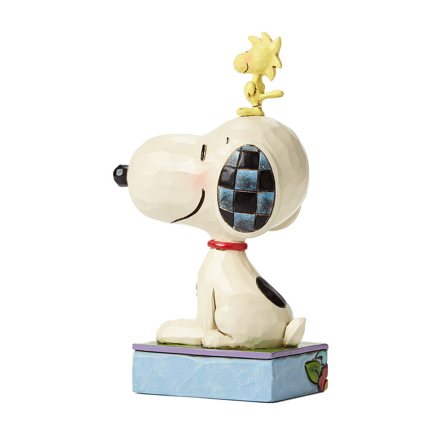 Jim Shore Peanuts: Snoopy & Woodstock Personality Pose Figurine sparkle-castle