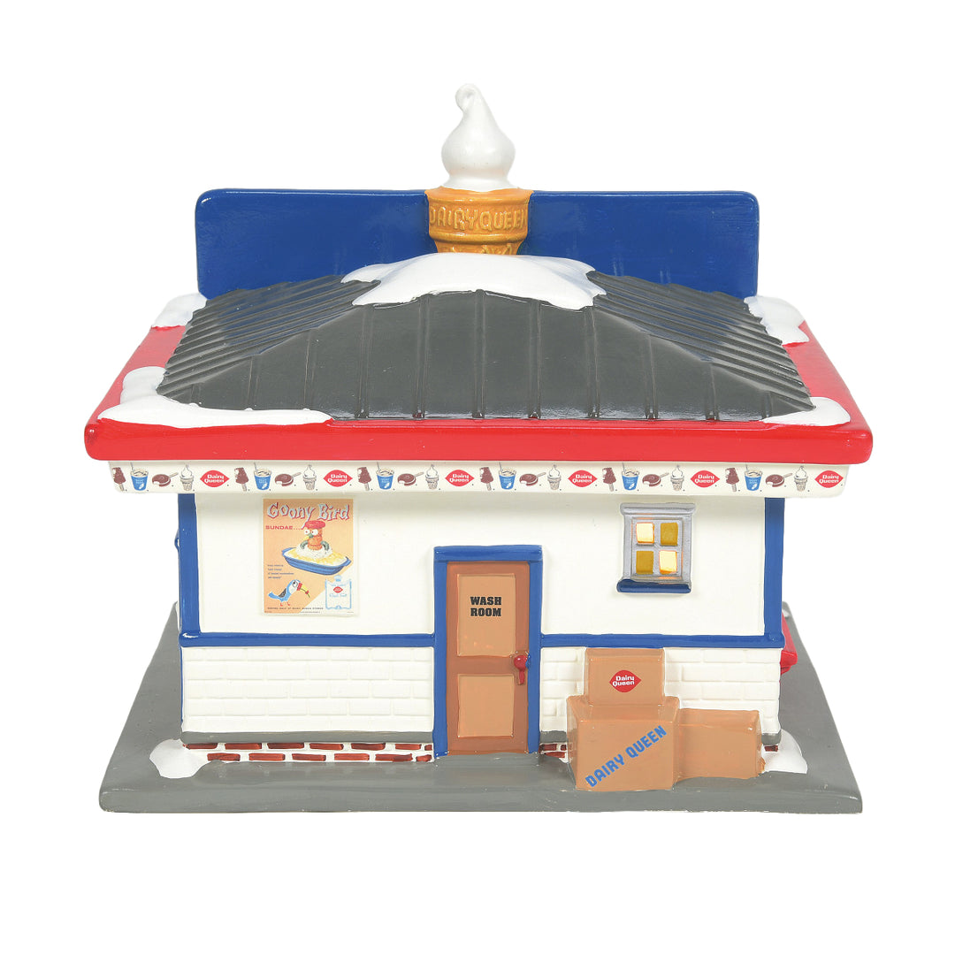 Department 56 Original Snow Village: Dairy Queen® sparkle-castle