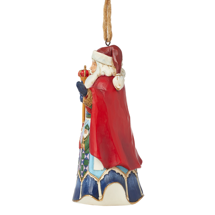Jim Shore Heartwood Creek: Spanish Santa Hanging Ornament sparkle-castle
