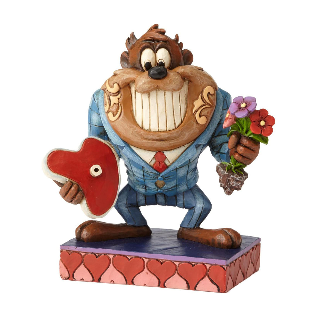 Jim Shore Looney Tunes: Tazmanian Devil Figurine sparkle-castle