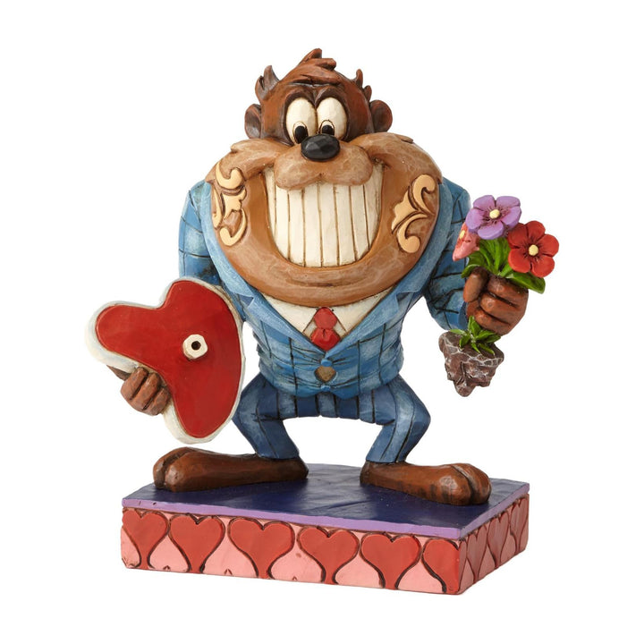Jim Shore Looney Tunes: Tazmanian Devil Figurine sparkle-castle