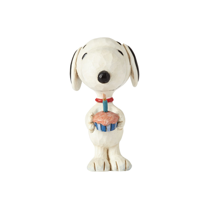 Jim Shore Peanuts: Snoopy Birthday Mini Figurine sparkle-castle