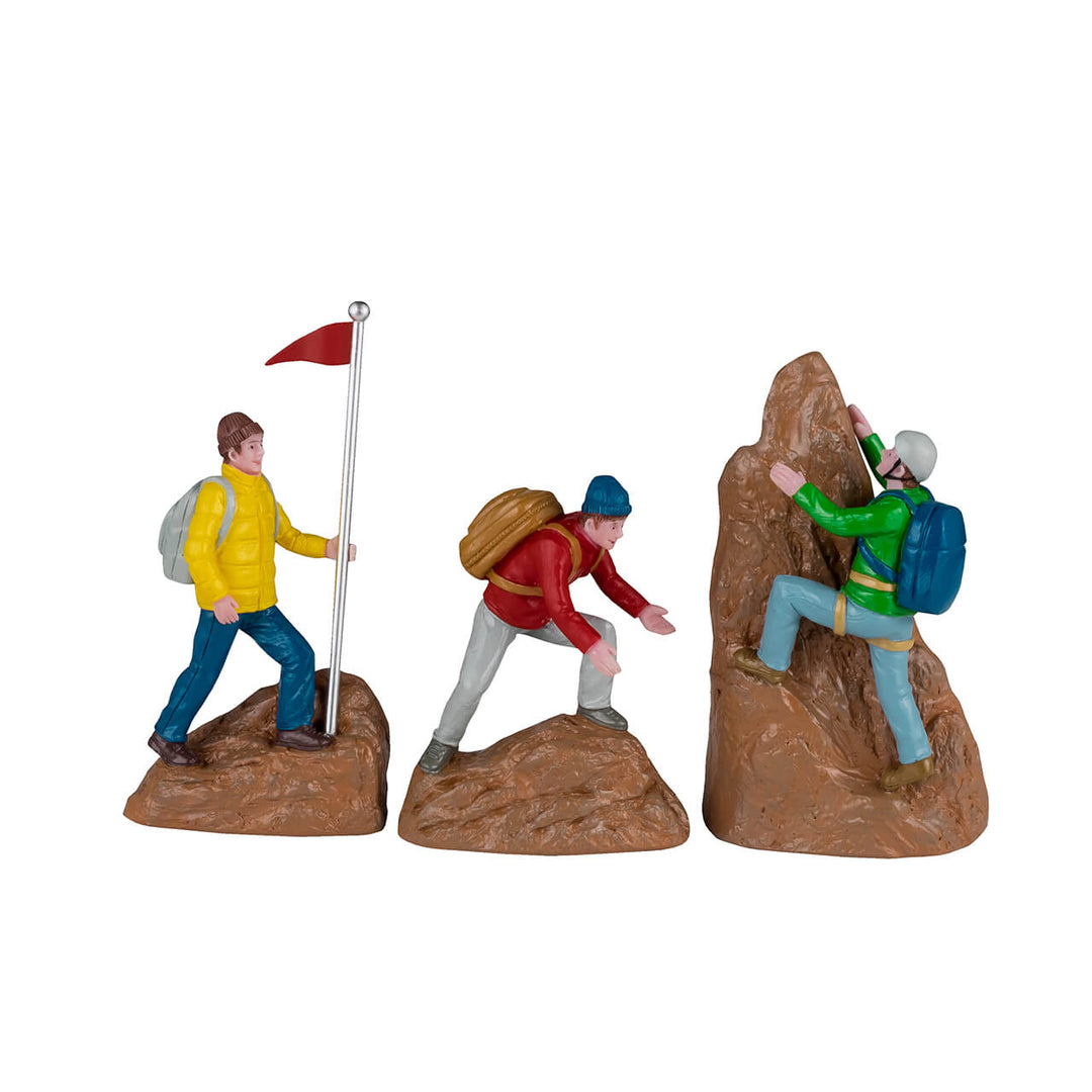 Lemax General Products Village Accessory: Rock Climbers sparkle-castle