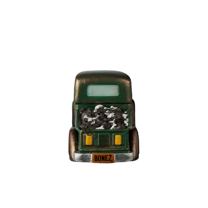 Lemax Spooky Town Halloween Village Accessory: Spookytown Garbage Truck sparkle-castle