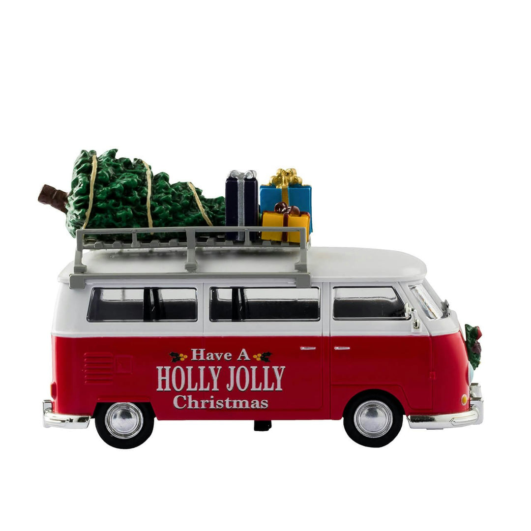 Lemax General Products Village Accessory: Christmas Van sparkle-castle