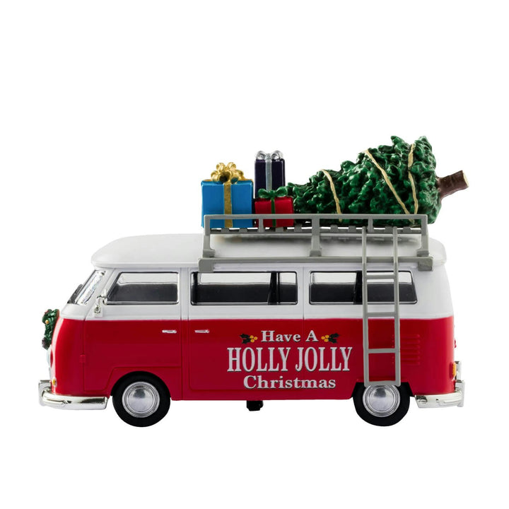 Lemax General Products Village Accessory: Christmas Van sparkle-castle