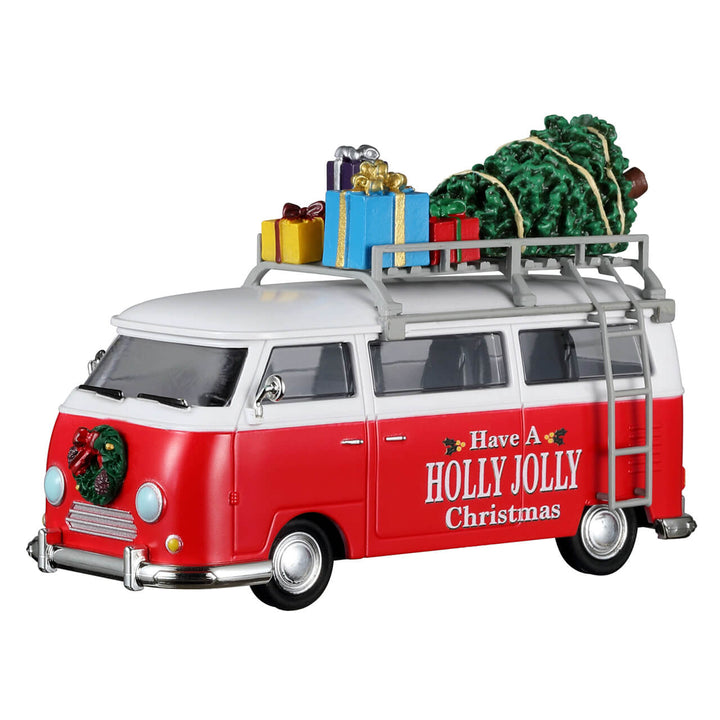 Lemax General Products Village Accessory: Christmas Van sparkle-castle