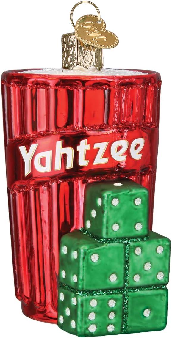 Old World Christmas Yahtzee Ornament sparkle-castle