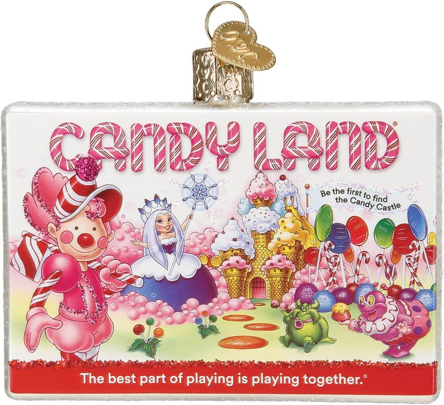 Old World Christmas Candy Land Ornament sparkle-castle