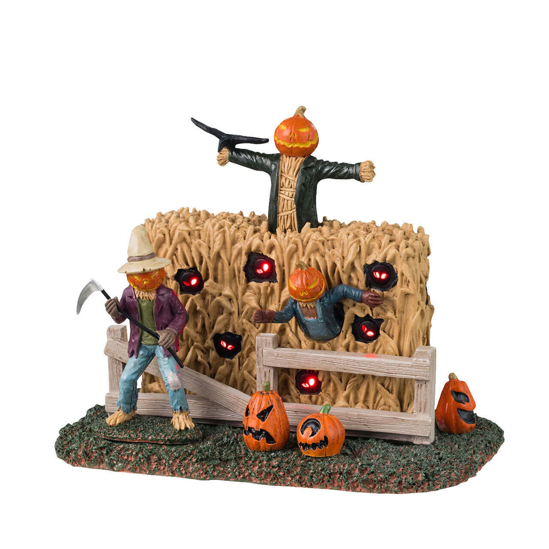 Lemax Spooky Town Halloween Village Accessory: Spooky Scarecrows sparkle-castle