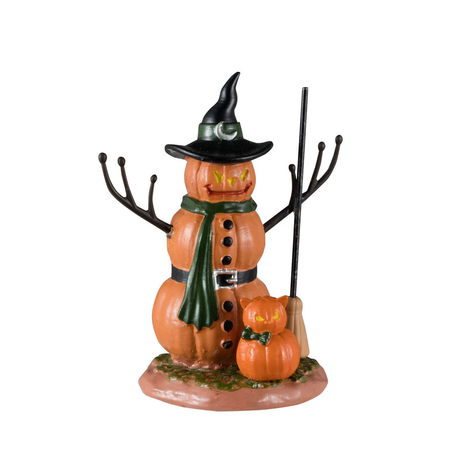 Lemax Spooky Town Halloween Village Accessory: Pumpkin Snowmen sparkle-castle