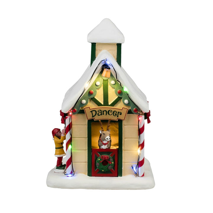 Lemax Santa's Wonderland Village Accessory: Dancer's Den sparkle-castle