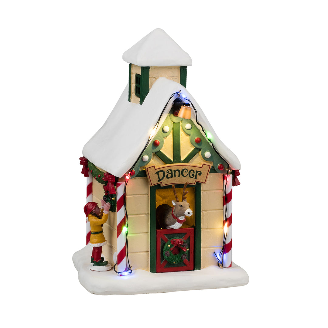 Lemax Santa's Wonderland Village Accessory: Dancer's Den sparkle-castle