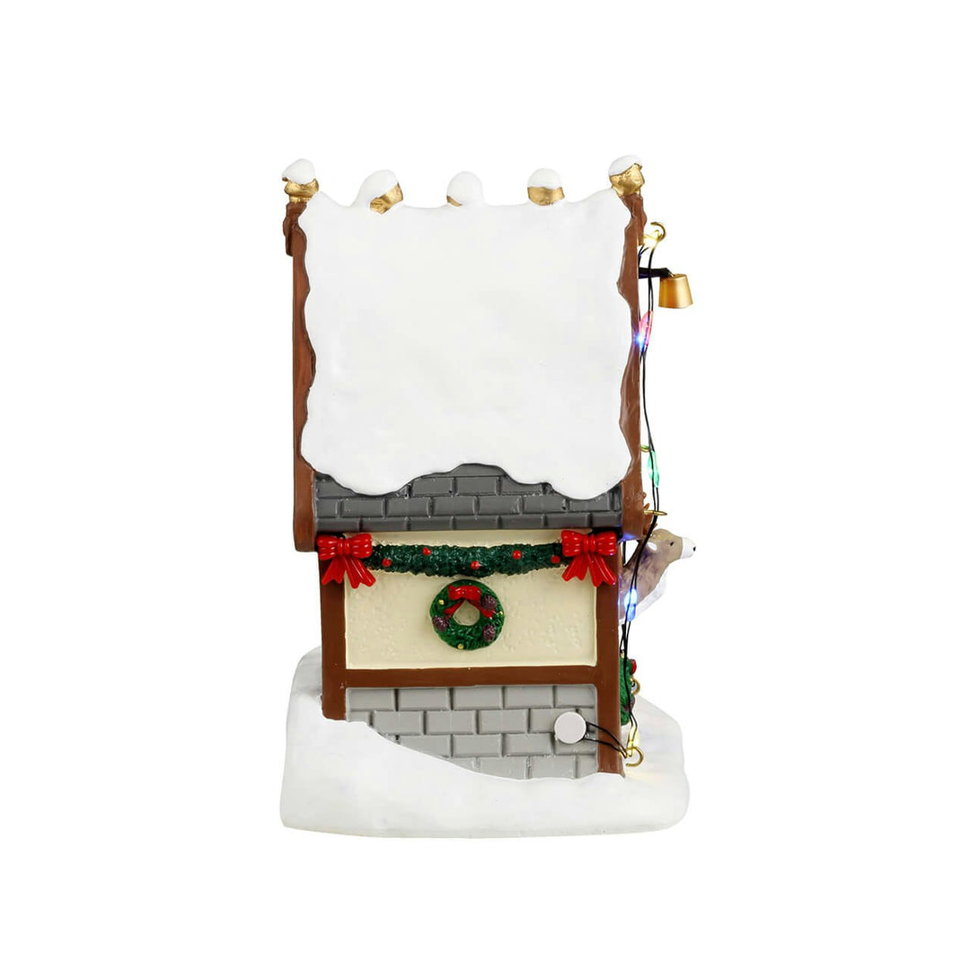 Lemax Santa's Wonderland Village Accessory: Donner's Den sparkle-castle