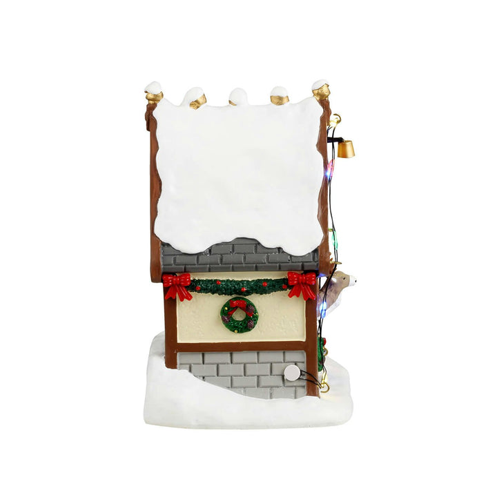 Lemax Santa's Wonderland Village Accessory: Donner's Den sparkle-castle