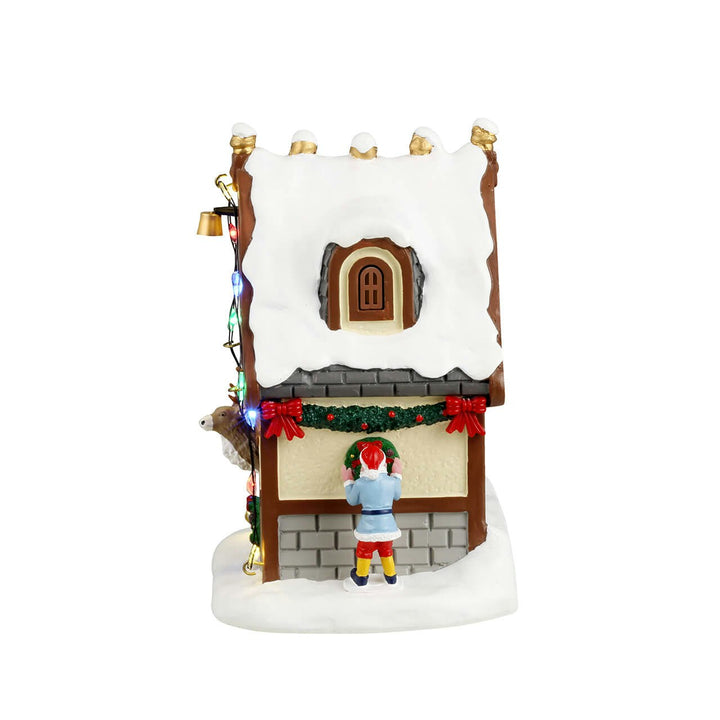 Lemax Santa's Wonderland Village Accessory: Donner's Den sparkle-castle