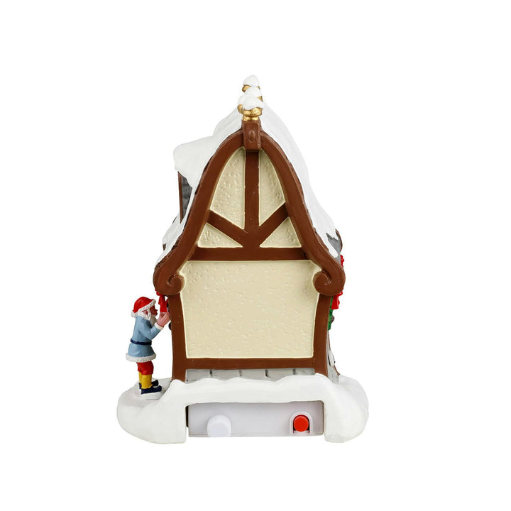 Lemax Santa's Wonderland Village Accessory: Donner's Den sparkle-castle