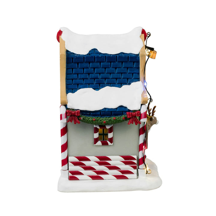 Lemax Santa's Wonderland Village Accessory: Blitzen's Den sparkle-castle