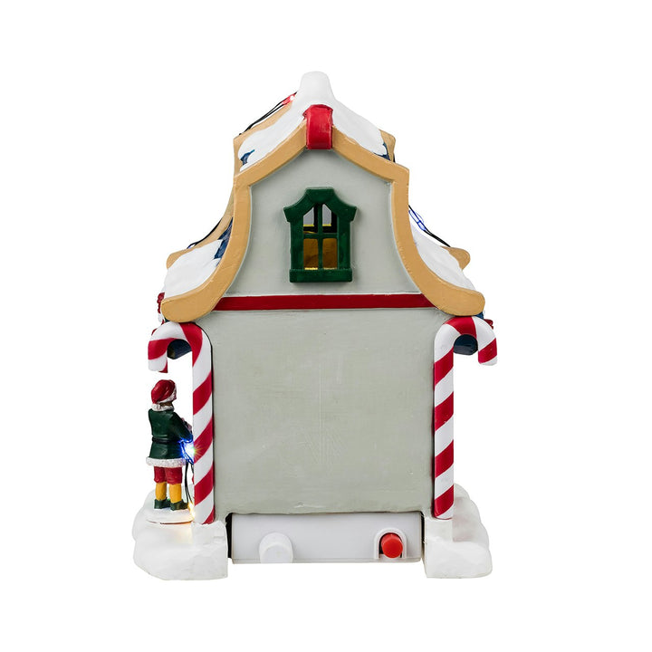 Lemax Santa's Wonderland Village Accessory: Blitzen's Den sparkle-castle