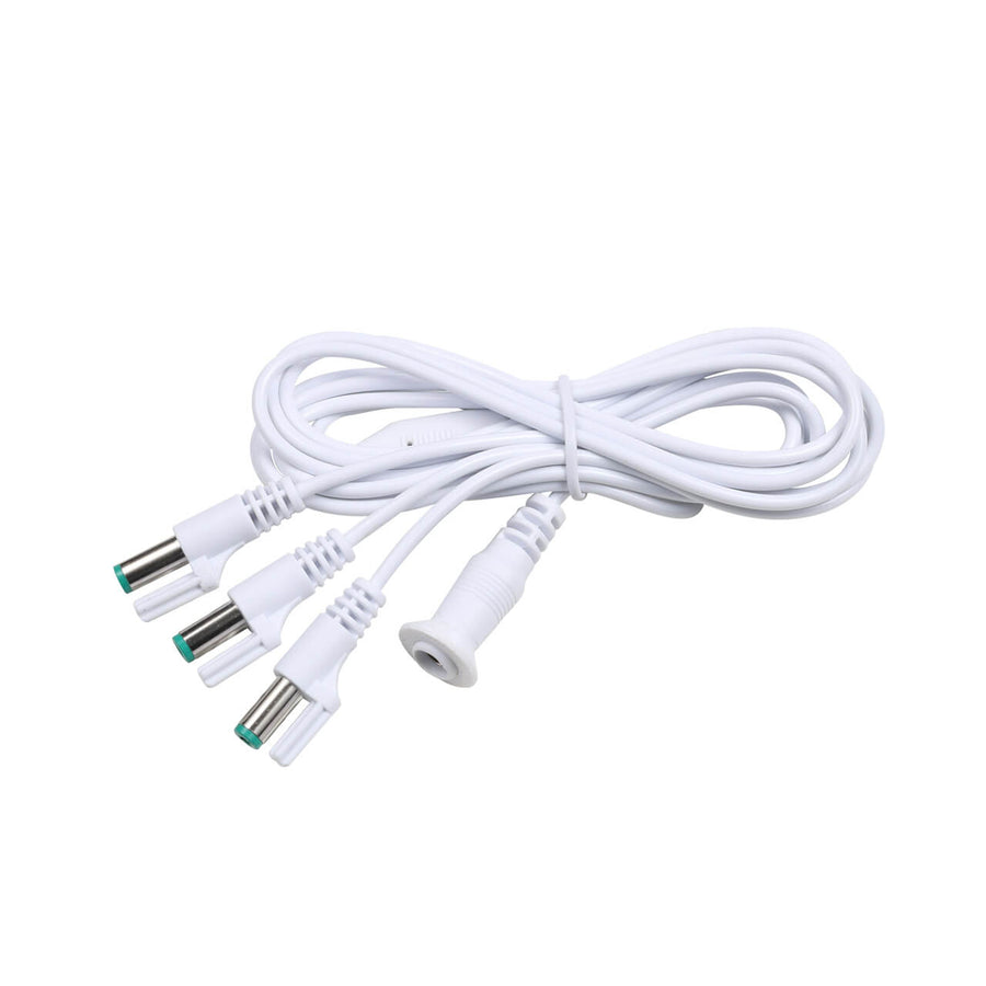 Lemax General Products Village Accessory: Expansion Cable, Type-L to Type-U X 3, White sparkle-castle