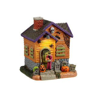 Lemax Spooky Town Halloween Village: Frank's Treats sparkle-castle
