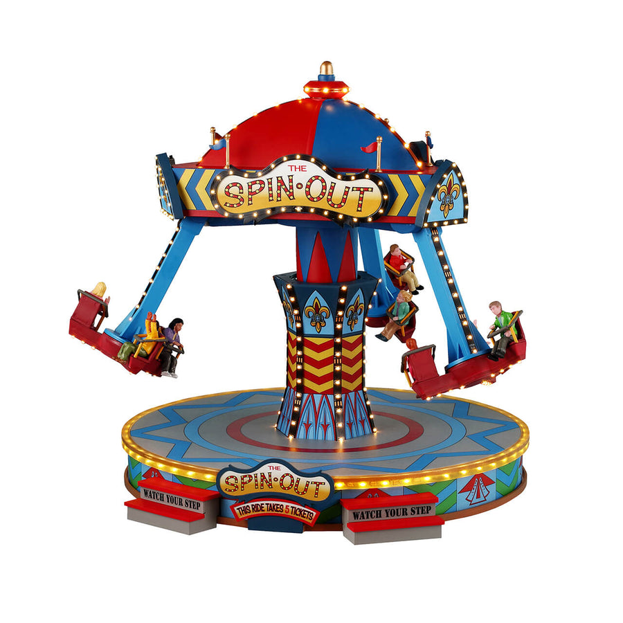 Lemax Carnival Village: The Spin Out sparkle-castle