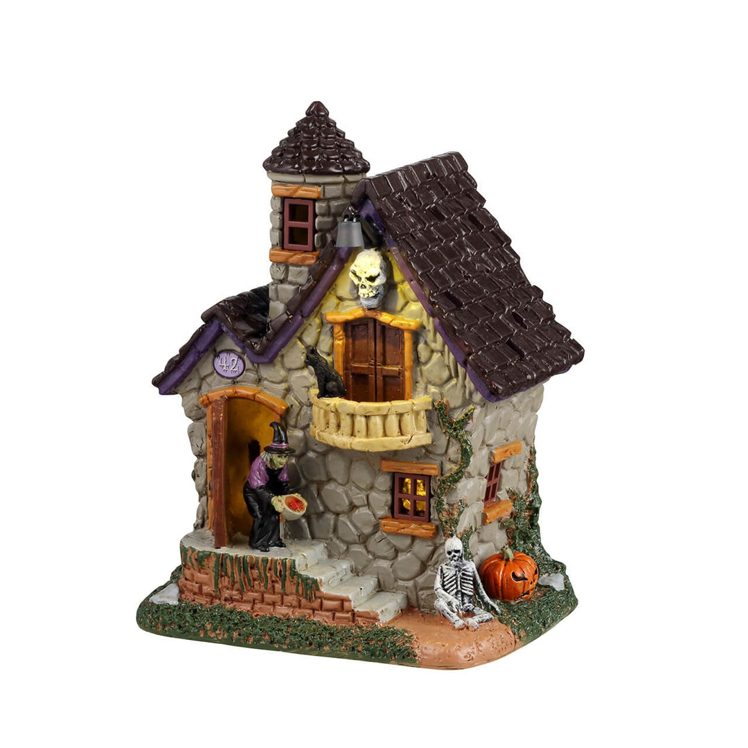 Lemax Spooky Town Halloween Village: Witch's Treats sparkle-castle