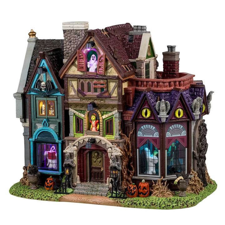 Lemax Spooky Town Halloween Village: Madness Manor sparkle-castle