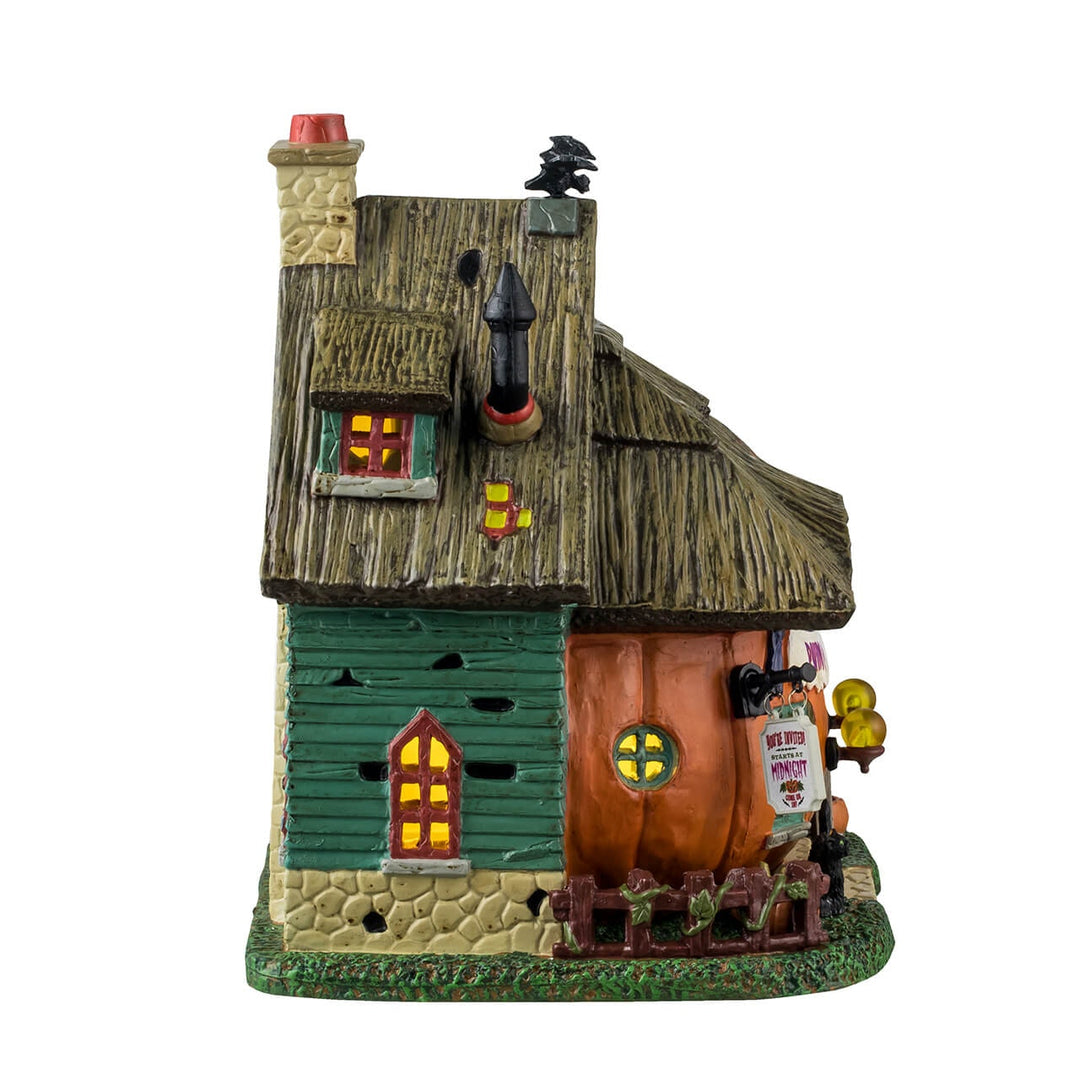 Lemax Spooky Town Halloween Village: Pumpkin Patch Party sparkle-castle