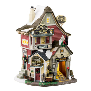 Lemax Vail Village: Lazy Gorge Gems & Gold Mine sparkle-castle