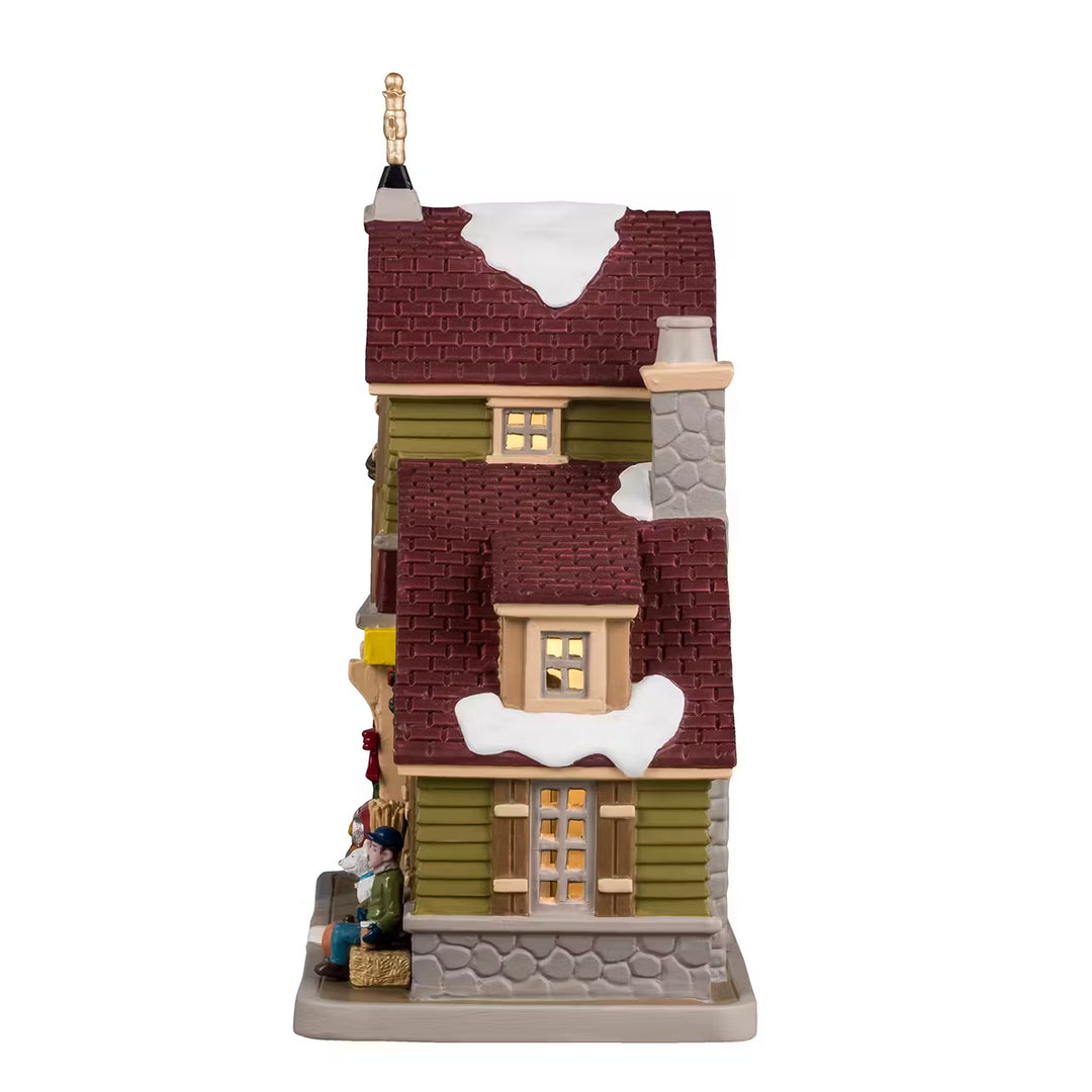 Lemax Harvest Crossing Village: Pumpkin Spice & Everything Nice Coffee Shop sparkle-castle