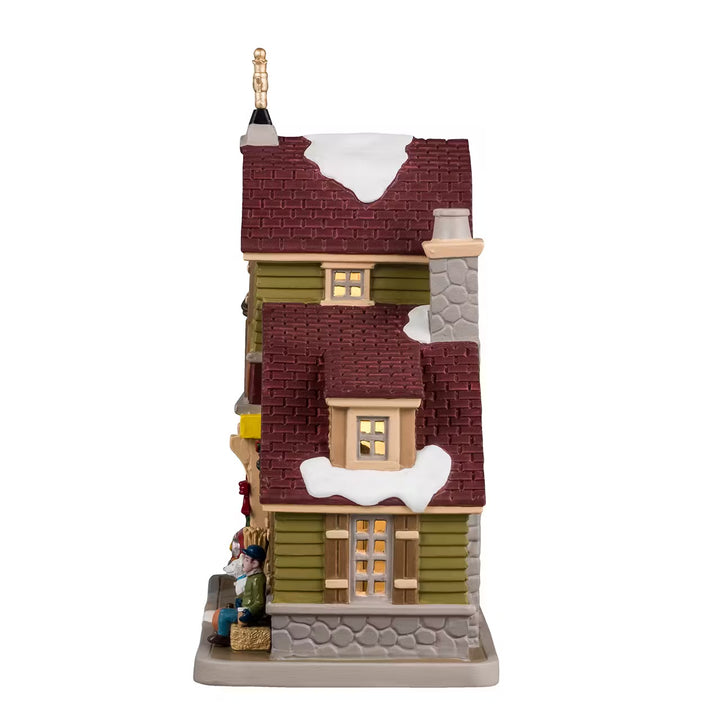 Lemax Harvest Crossing Village: Pumpkin Spice & Everything Nice Coffee Shop sparkle-castle