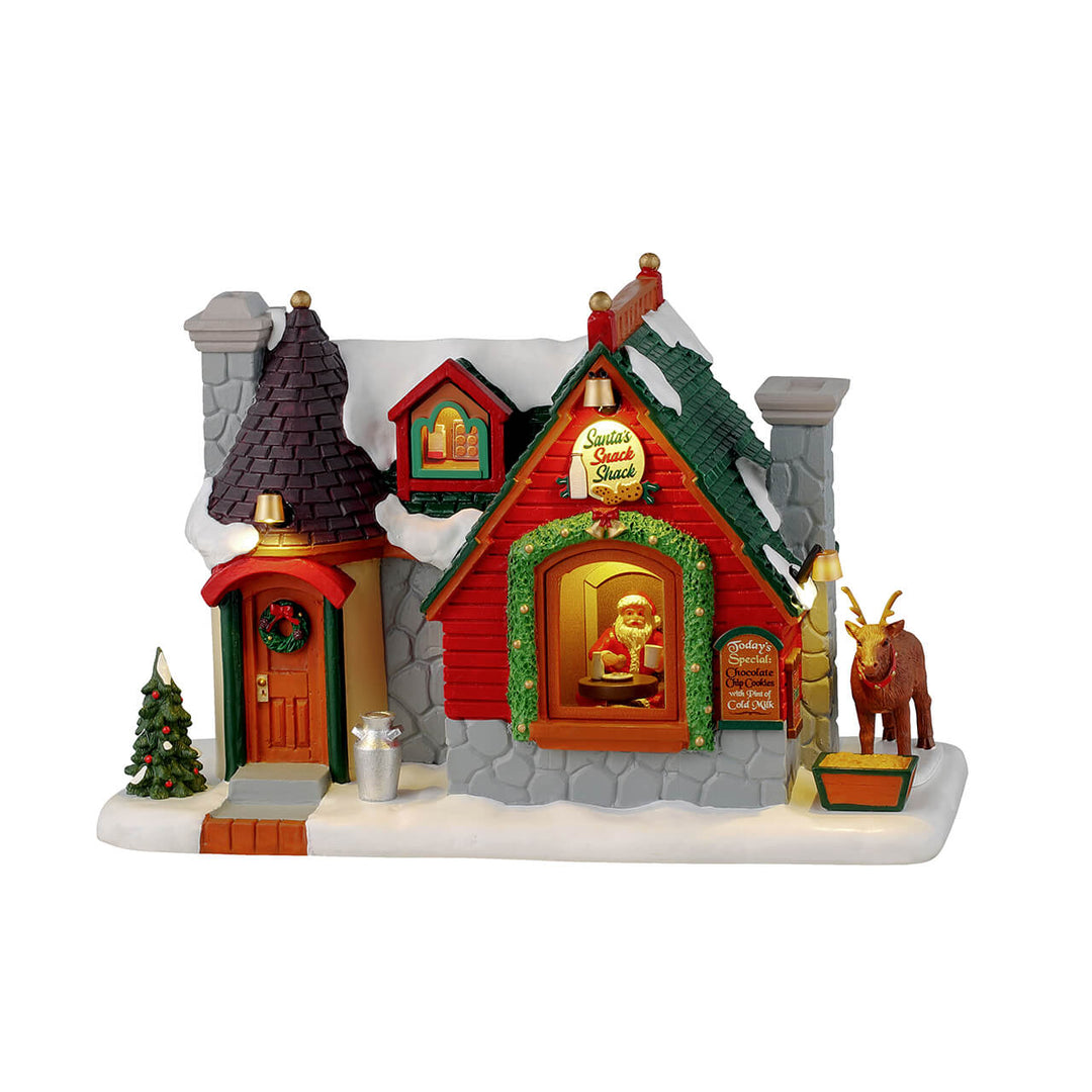 Lemax Santa's Wonderland Village: Santa's Snack Shack sparkle-castle