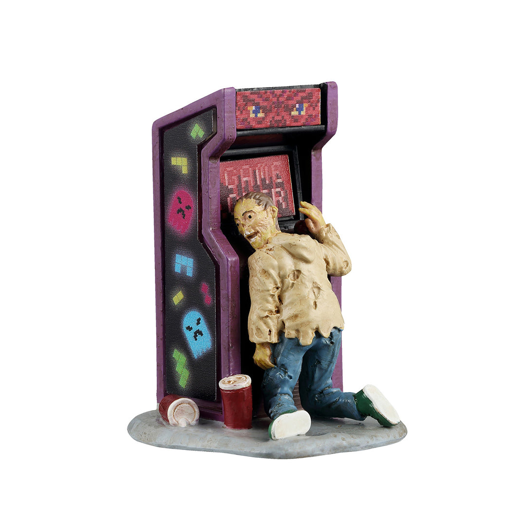 Lemax Spooky Town Halloween Village Accessory: Game Over sparkle-castle