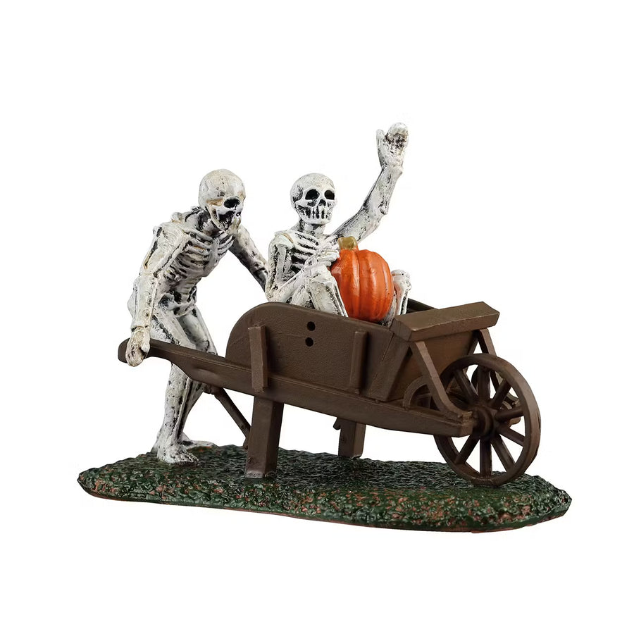 Lemax Spooky Town Halloween Village Accessory: Playful Skeletons Yard Decoration sparkle-castle