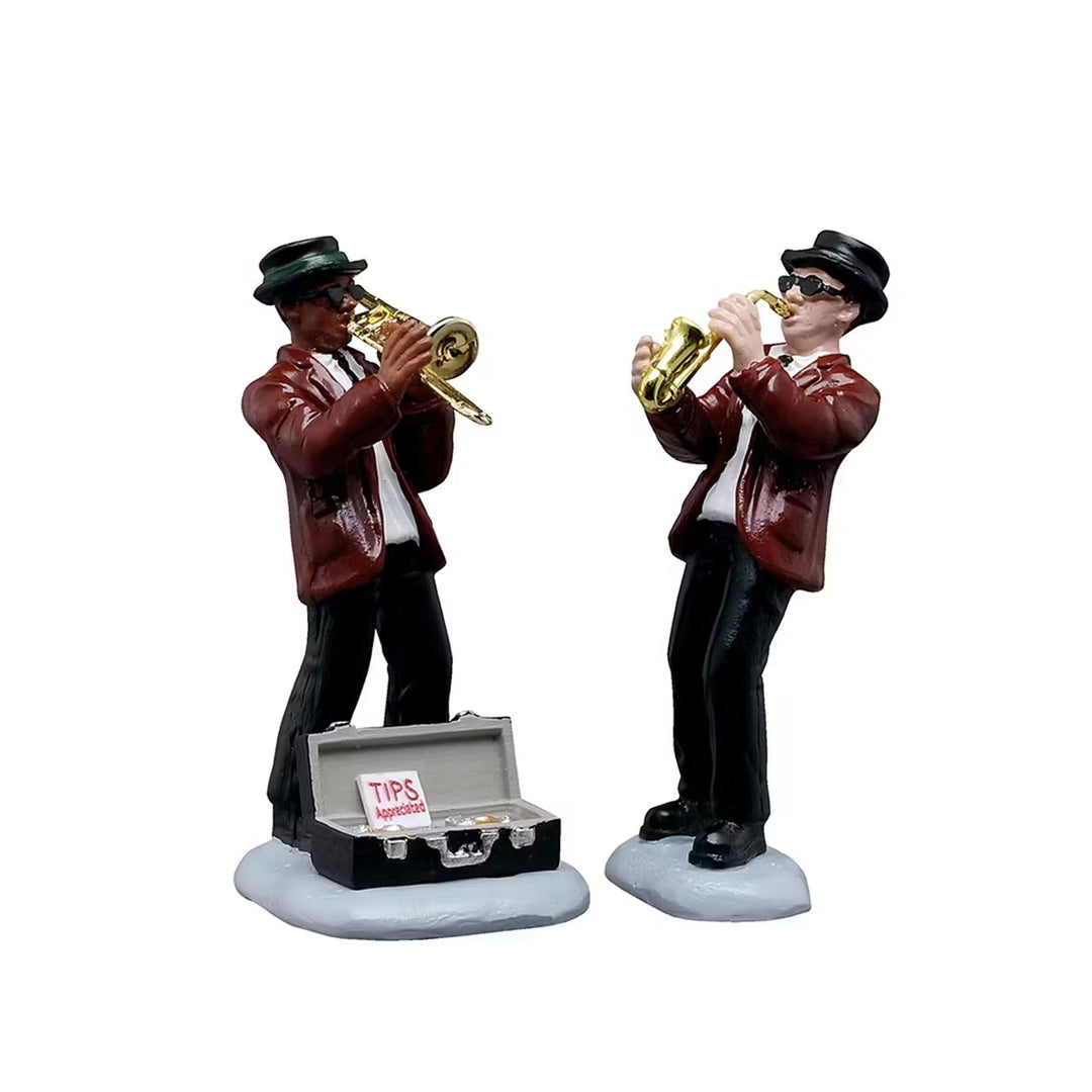 Lemax General Products Accessory: Jazz Duo, Set of 2 sparkle-castle