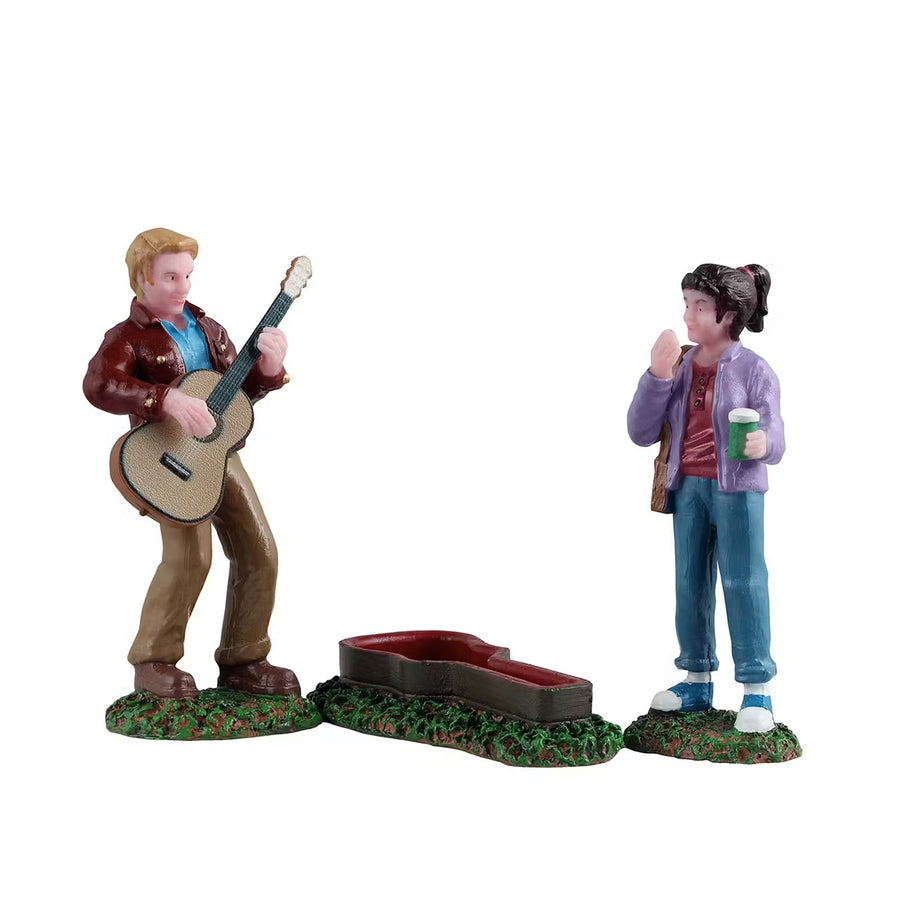 Lemax Harvest Crossing Village Accessory: Rockin' Billy, Set of 3 sparkle-castle